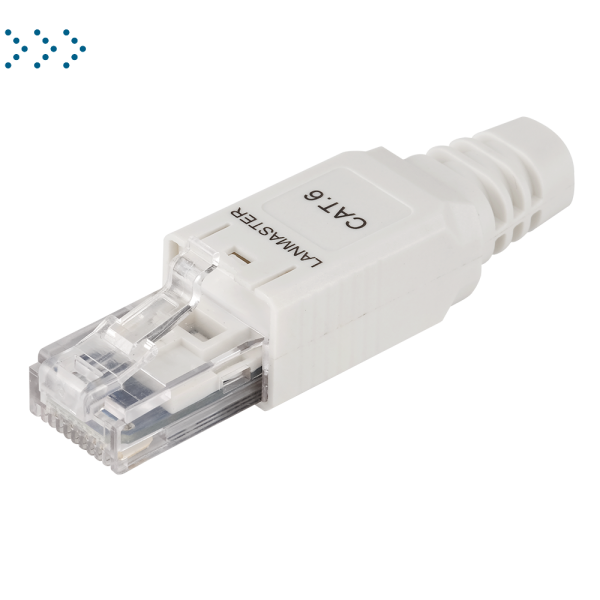 Полевой коннектор RJ-45 8P8C, неэкранированный, категории 6